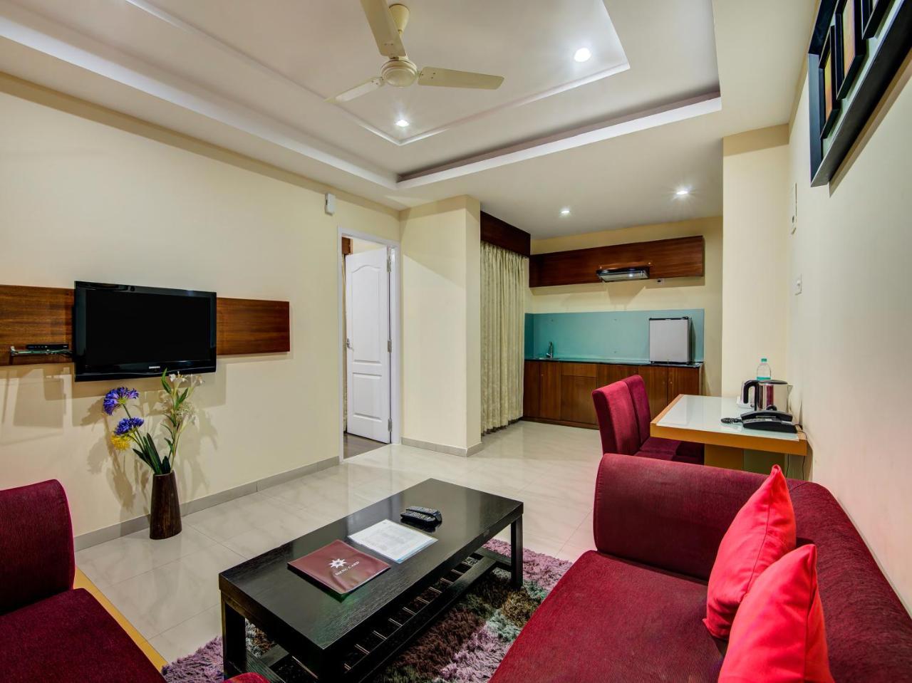 Gardeenia Comfortes Suites-Fully Vaccinated Staff Bangalore Exteriör bild