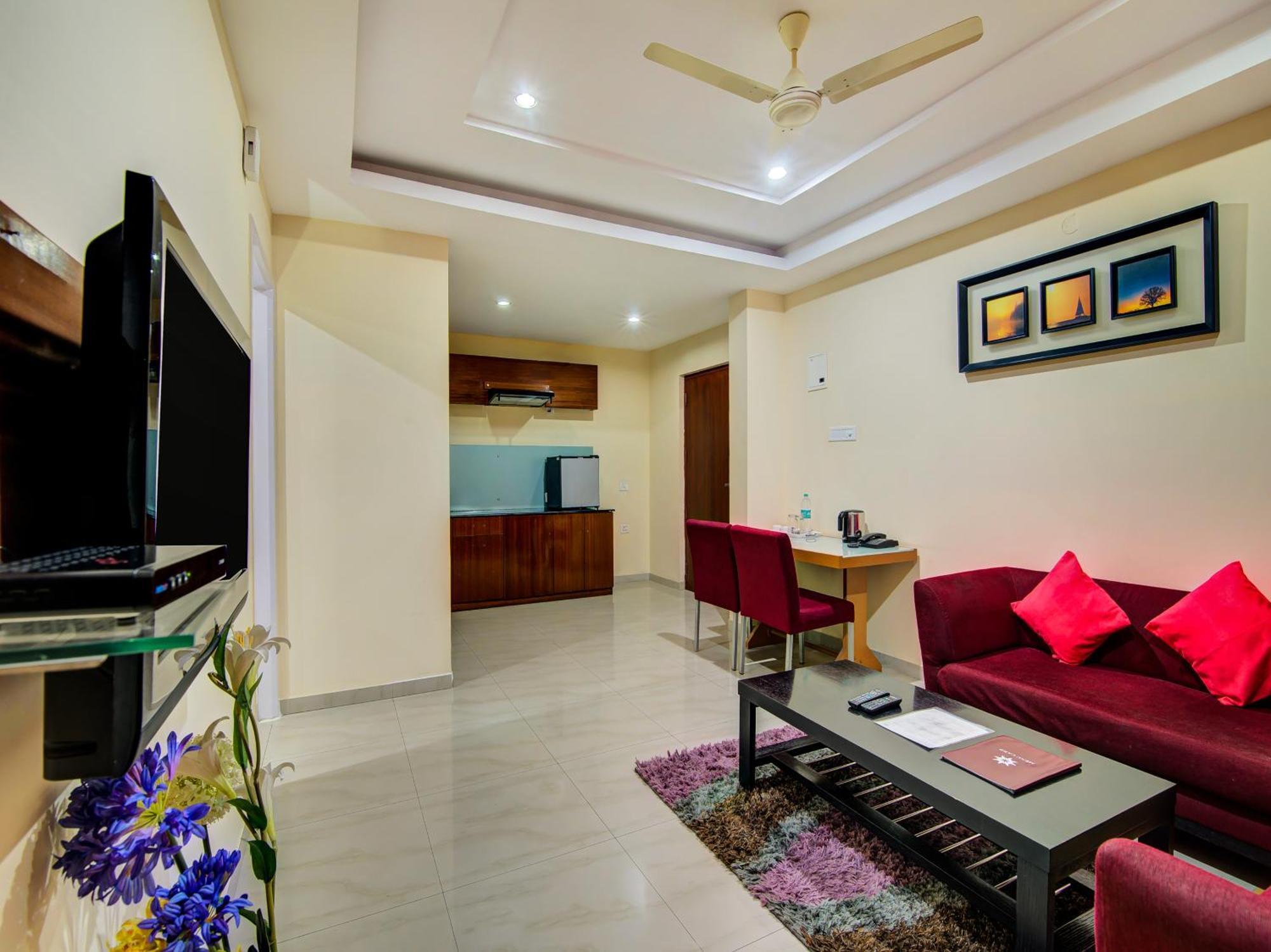 Gardeenia Comfortes Suites-Fully Vaccinated Staff Bangalore Exteriör bild